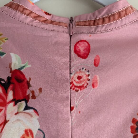 Keinmay Floral coquette pleated dress - Picture 10 of 12